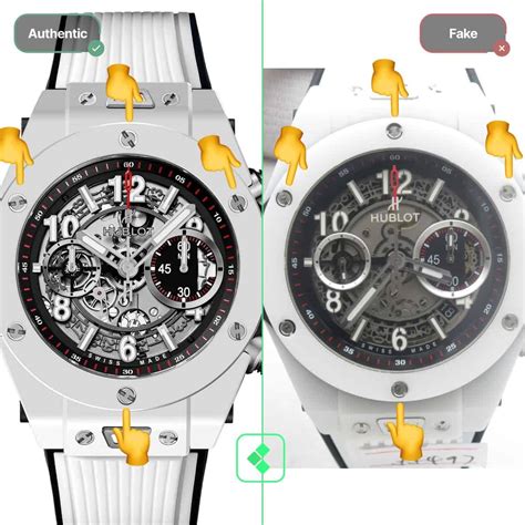 how do you tell fake hublot watch
